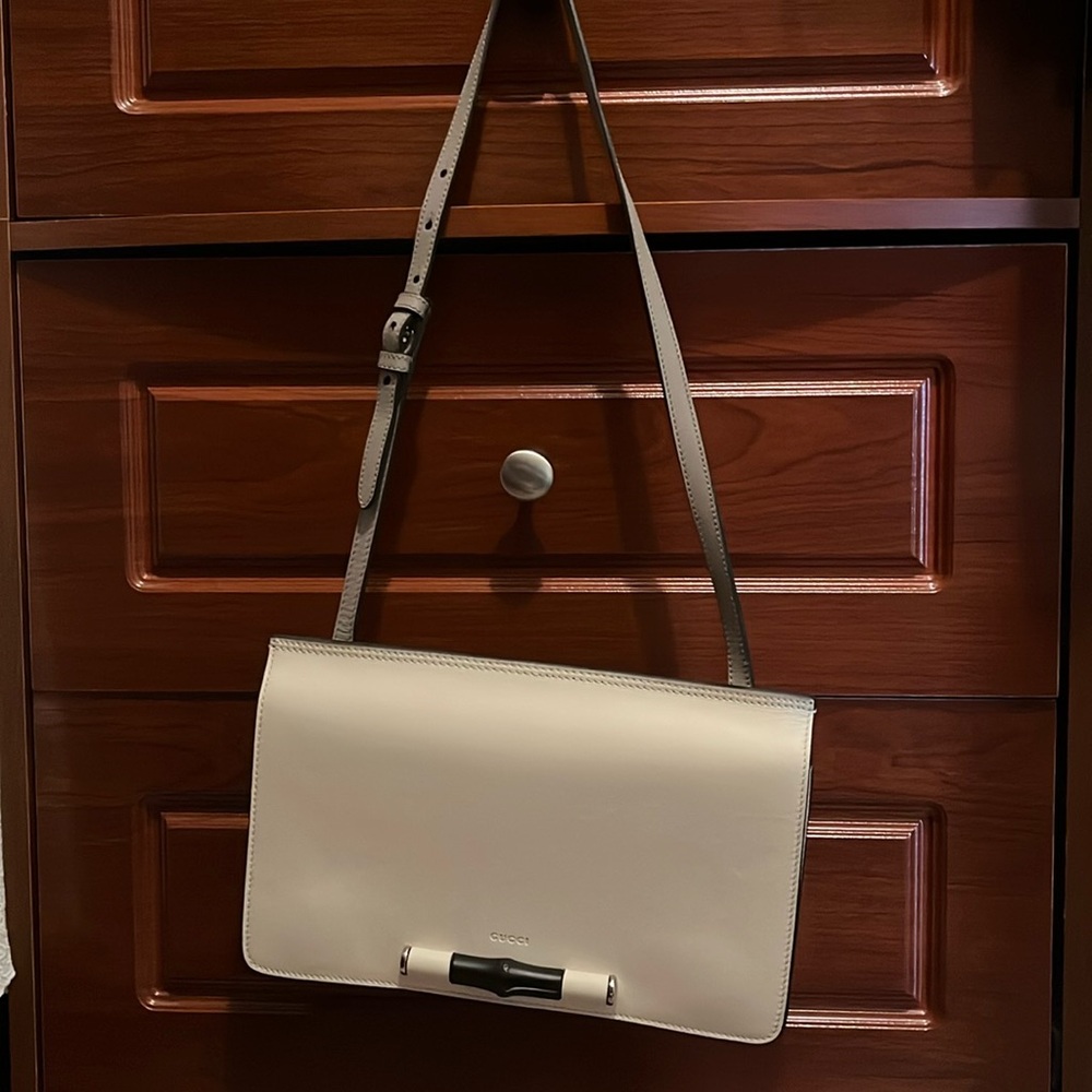 gucci lady bag with bamboo clasp